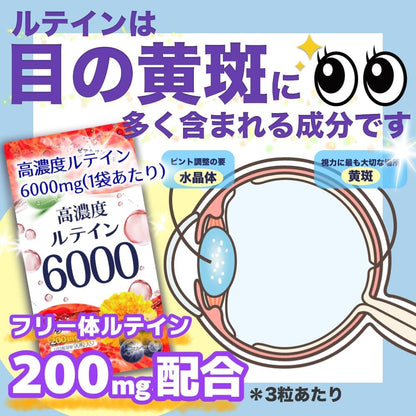 高濃度ルテイン6000mg
